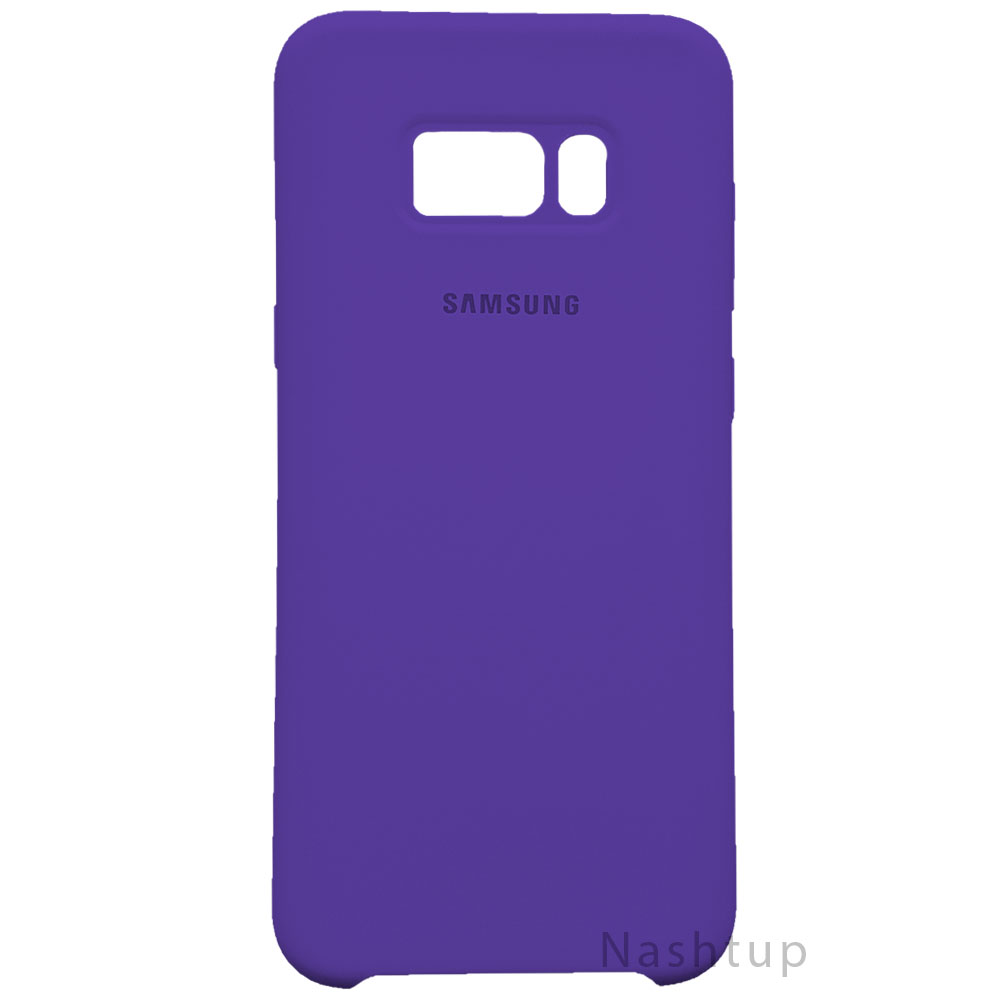قاب سيليكونى اصلى رنگ سرمه ای گوشى Samsung Galaxy S8 Plus  